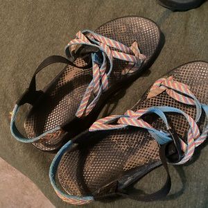 Rainbow (multicolored) Chacos
